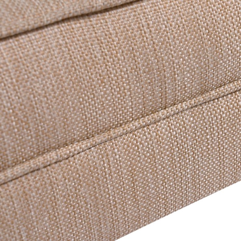 Banqueta Style Capitoné Beige Omega 100x40x40 cm Máxima Design-5