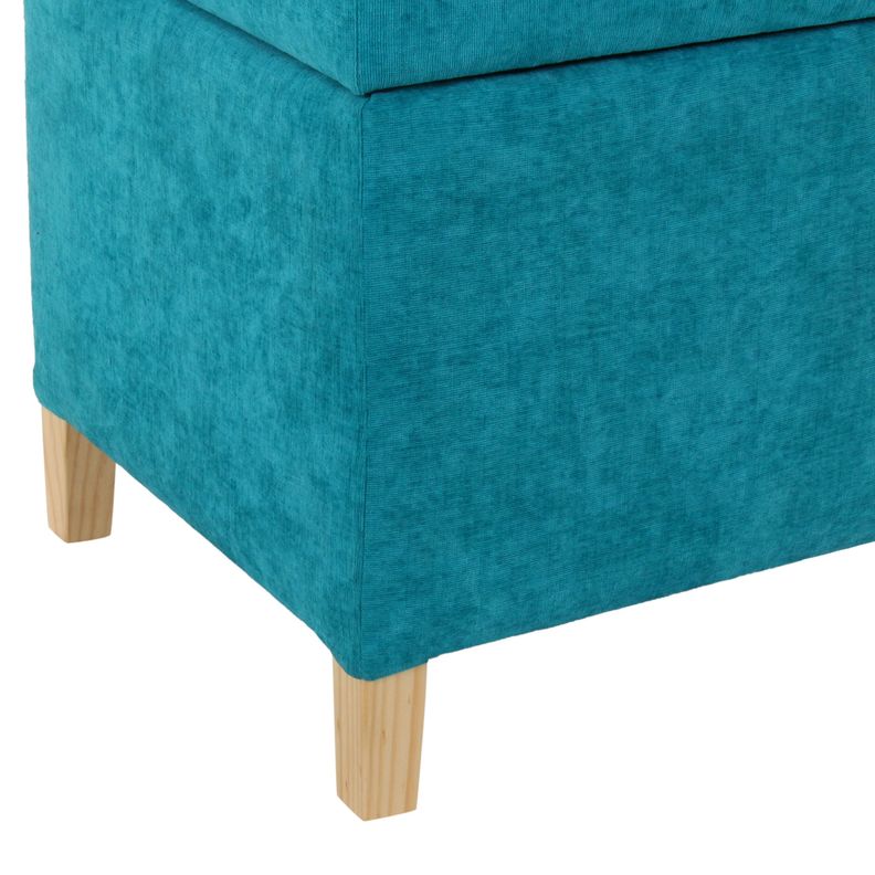 Pouf Baúl Rucato Turquesa Altea 46x46x50 cm Máxima Design-5