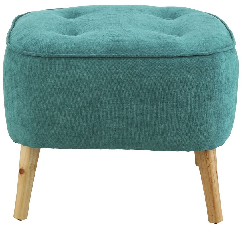 Pouf Máxima Turquesa Altea 55x45x45 cm Máxima Design-0
