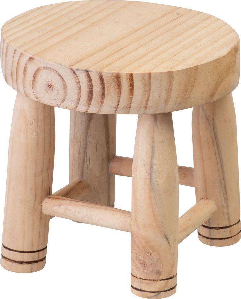 Piso Infantil Agustin Madera Natural 25x25x35 cm Máxima Design-1