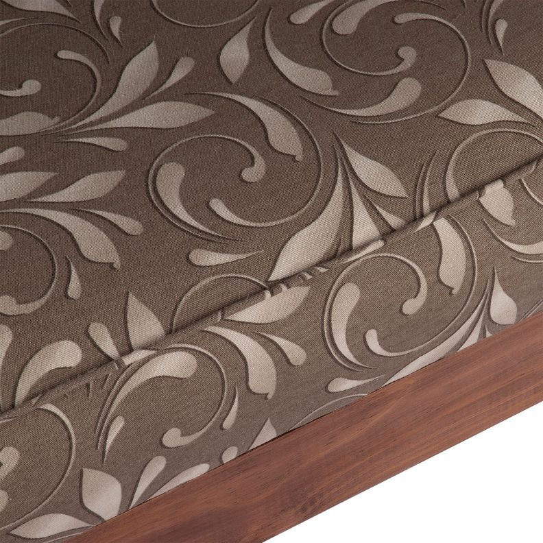 Banqueta Carla Estampado Café 50x40x120 cm Máxima Design-4