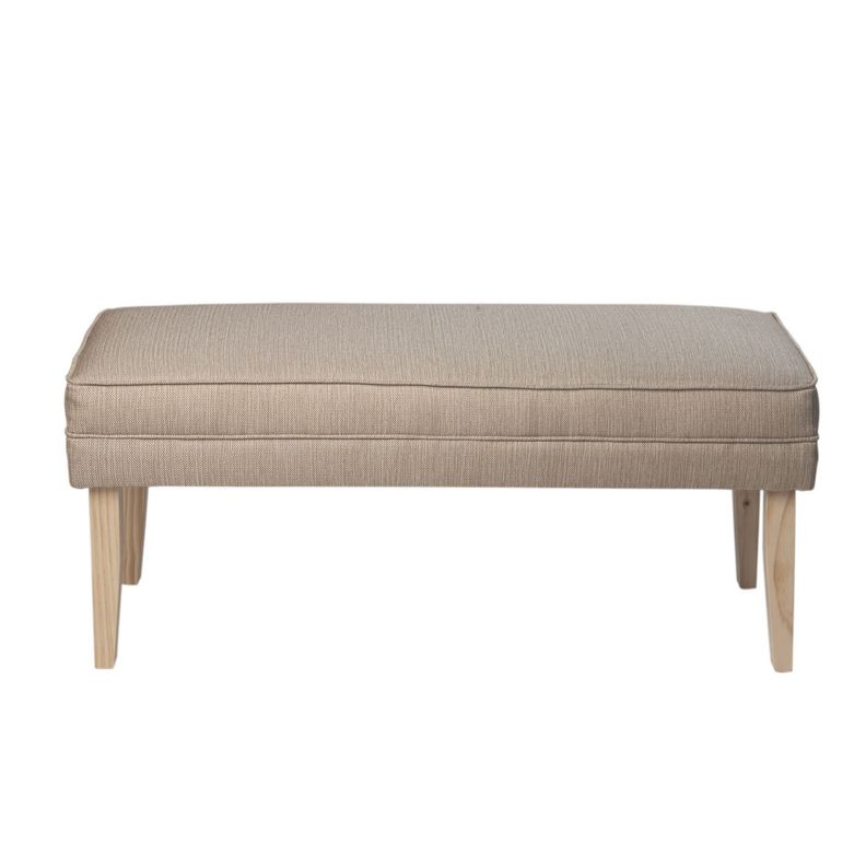 Banqueta Style Beige Delta 100x40x40 cm Máxima Design-6