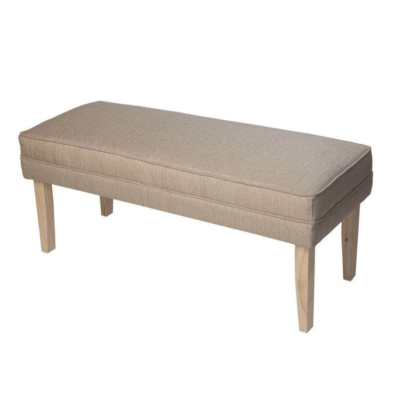 Banqueta Style Beige Delta 100x40x40 cm Máxima Design-7