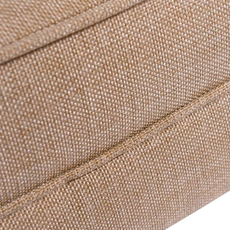 Banqueta Style Beige Delta 100x40x40 cm Máxima Design-2