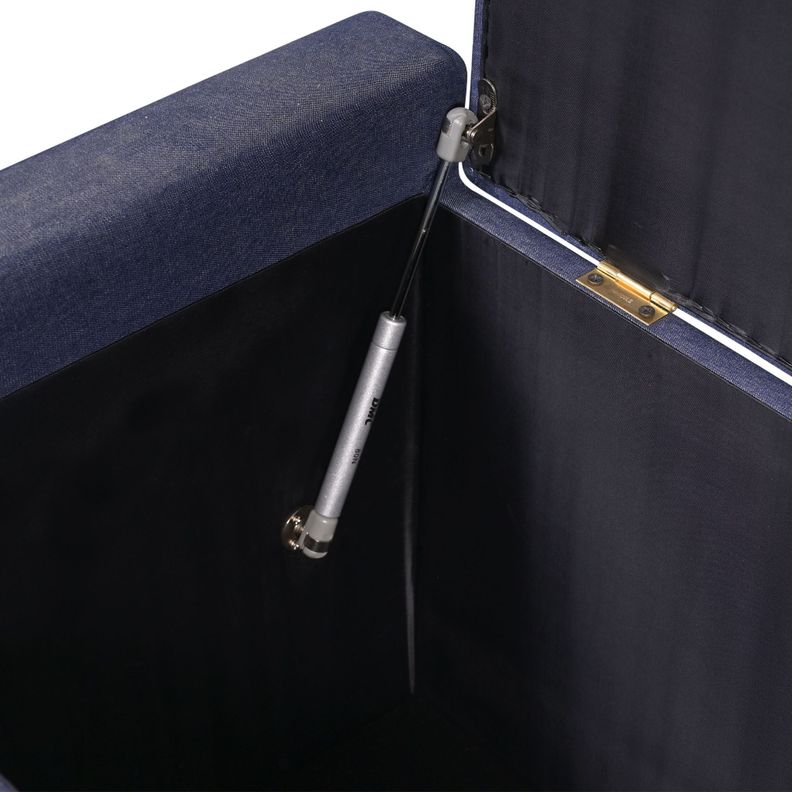 Banqueta Leyzy Jeans con Baúl 40X55X105 cm Máxima Design-5