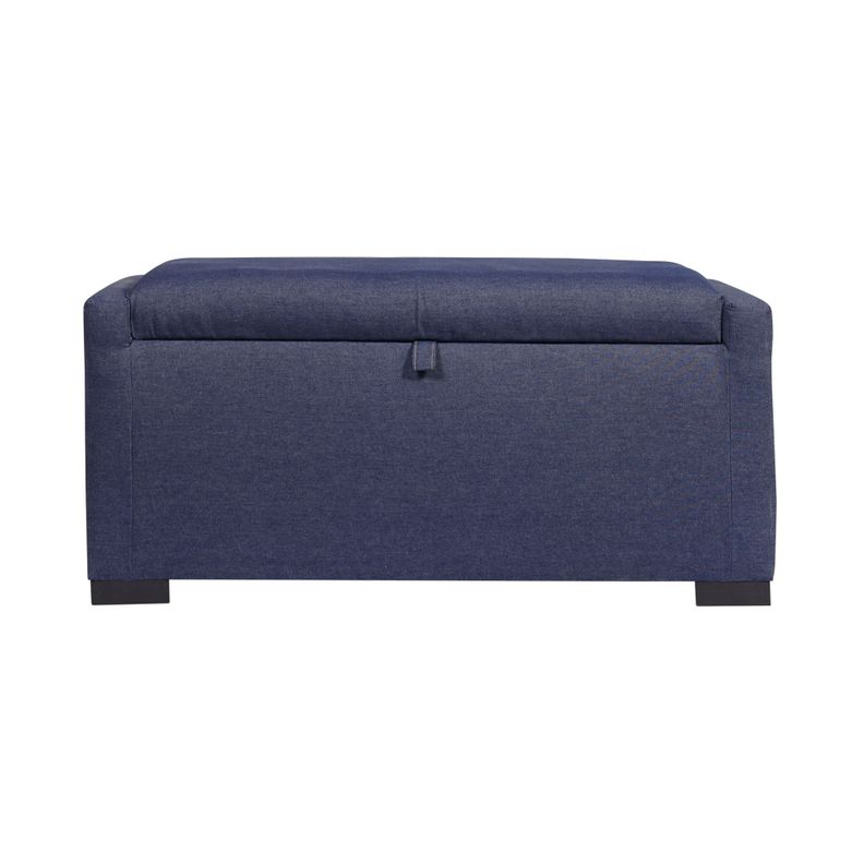 Banqueta Leyzy Jeans con Baúl 40X55X105 cm Máxima Design-0