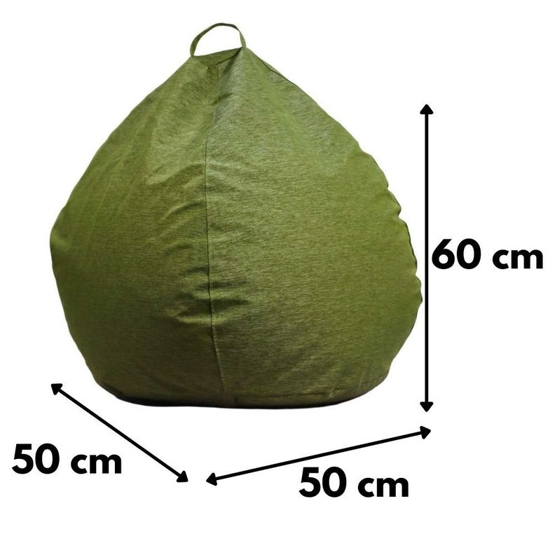 Pouf Pera Infantil Pistacho Omega 60x50x50 Máxima -4