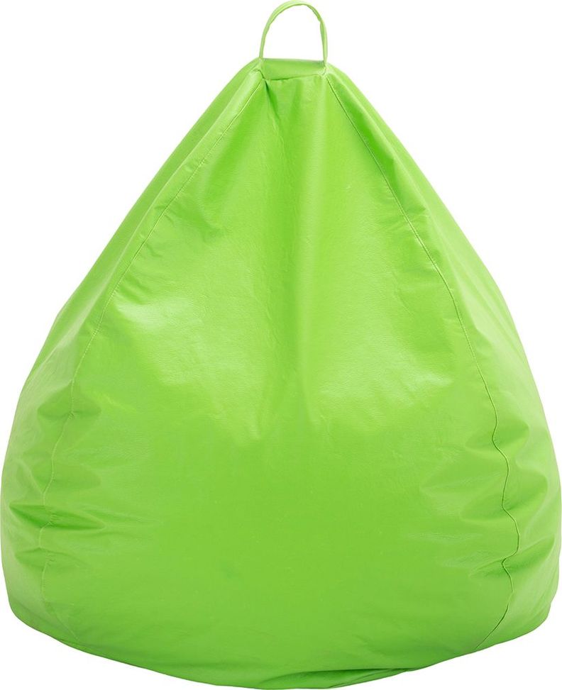 Pouf Pera Infantil Verde Eco Cuero 60x50x50 cm Máxima Design-0
