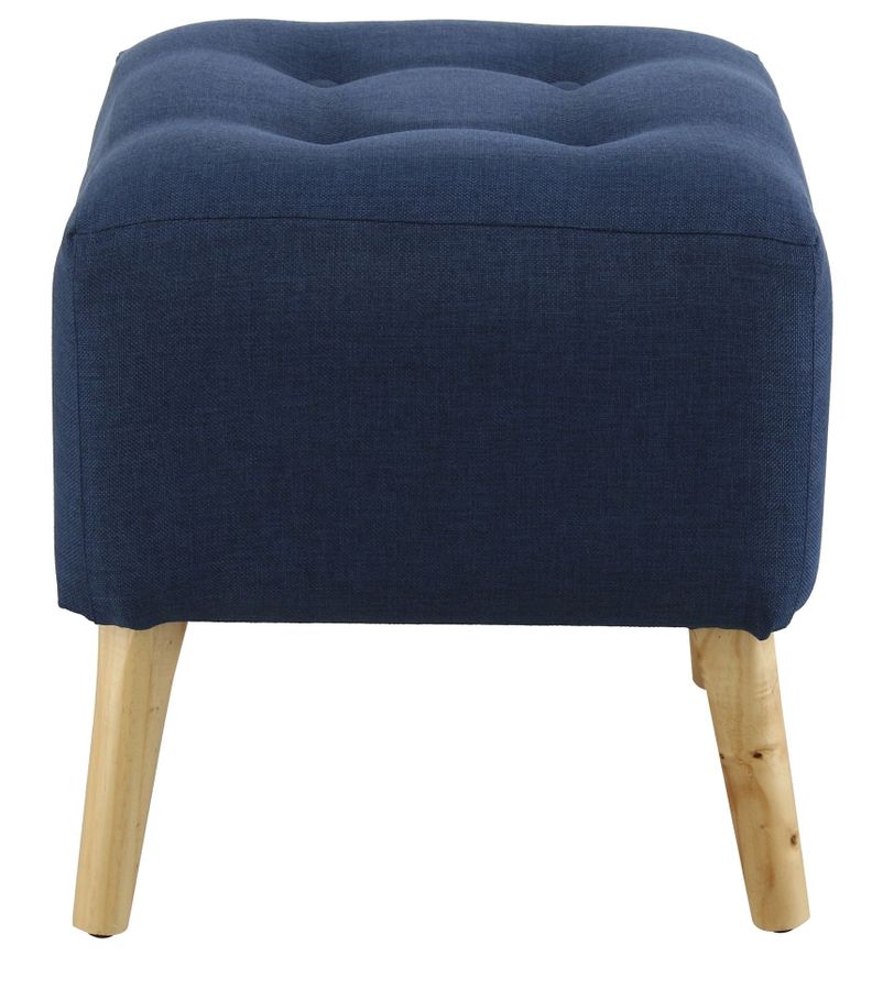 Pouf Alemania Azul Amalfi 42x42x43 cm Máxima Design-0