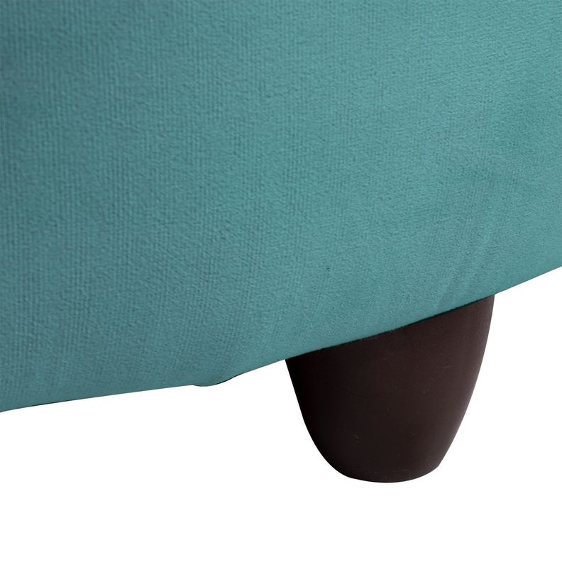Pouf Baúl Zoe Calipso Felpa 60x50x50 Cm Máxima Design-4