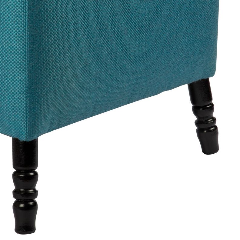 Pouf Alejandro Turquesa Omega 54x54x44 Máxima Design-4