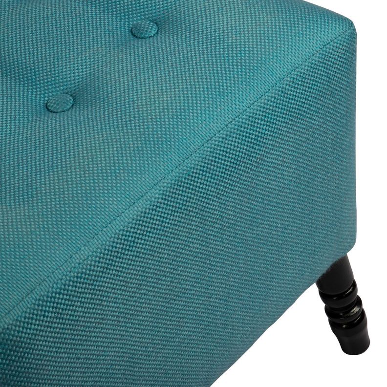 Pouf Alejandro Turquesa Omega 54x54x44 Máxima Design-5