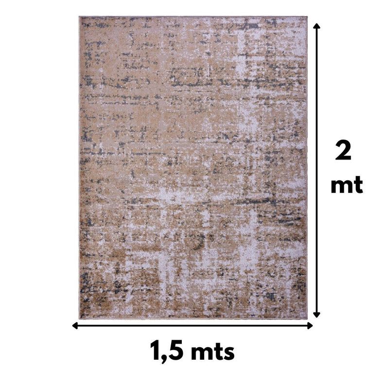 Alfombra Classic Bahamas Crema Caramelo 150 x 200 cm-2