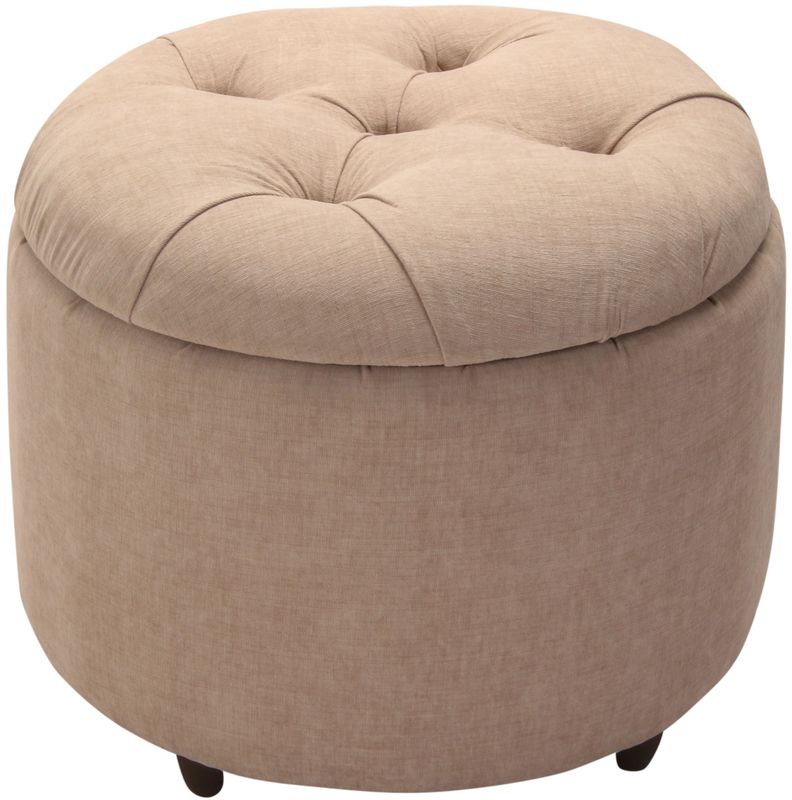 Pouf Baúl Zoe Arena Altea 60x60x50 Cm Máxima Design-3
