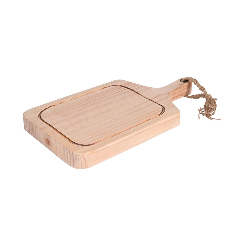 Tabla de Cortar Grande Madera 60x25x5 cm Hecho a Mano Máxima Design-0