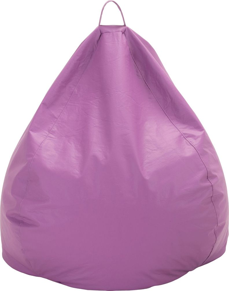 Pouf Pera Lila Eco Cuero 100x80x80 cm Máxima Desig-0