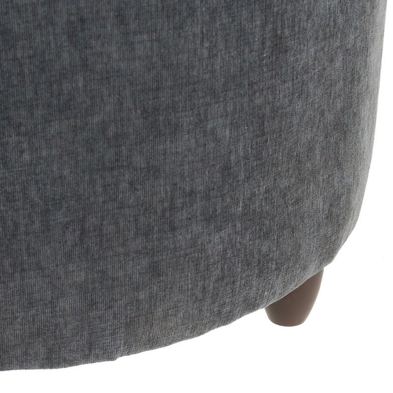 Pouf Baúl Zoe Gris Oscuro Altea 60x60x50 cm Máxima Design-2