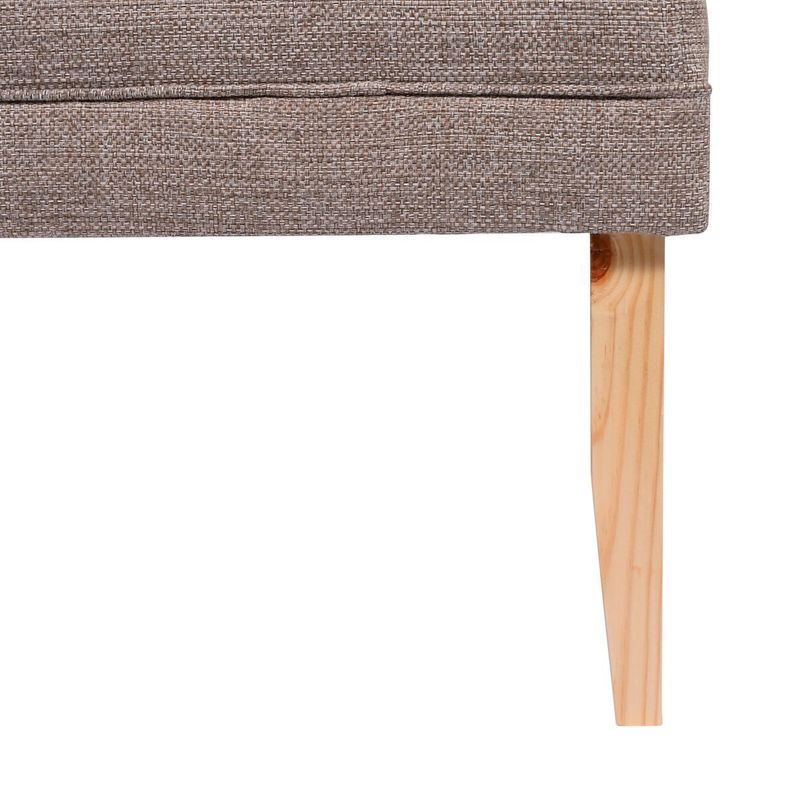 Banqueta Style Gris Beige Omega 100x40x40 cm Máxima Design-4