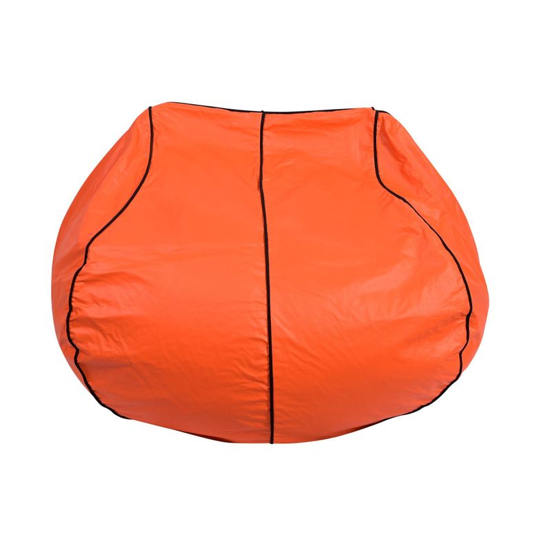 Pouf Pera Básquetbol Eco Cuero 120x120x120 cm Máxima Design-0