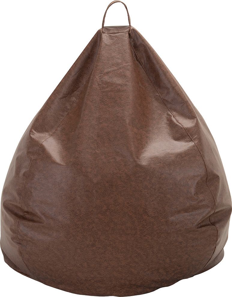 Pouf Pera Infantil Café Eco Cuero 60x50x50 cm -0