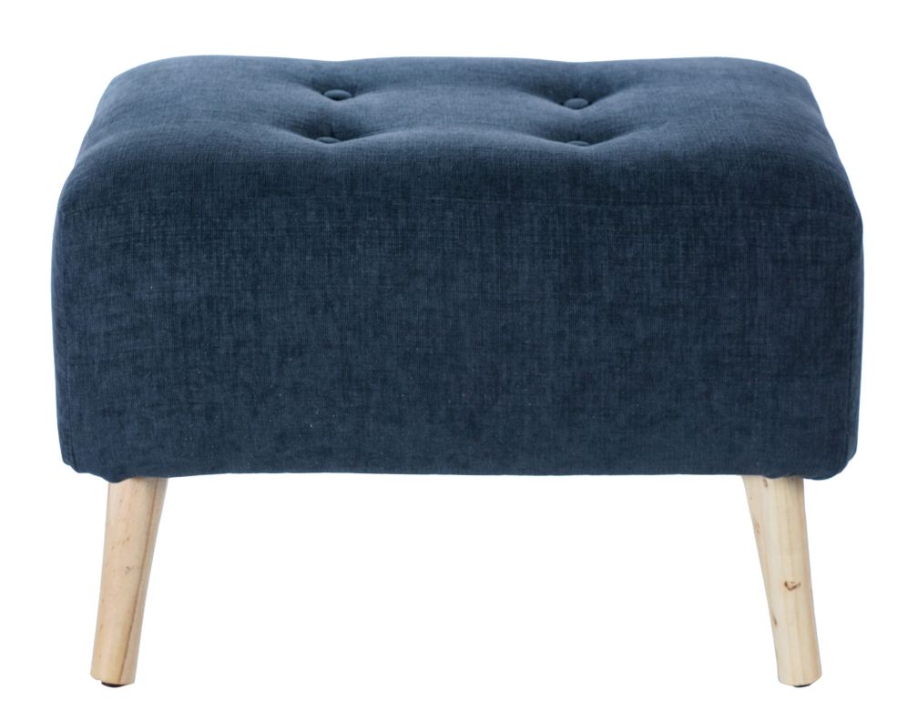 Pouf Petrum Gris Oscuro Altea 62x42x42 cm Máxima Design-0