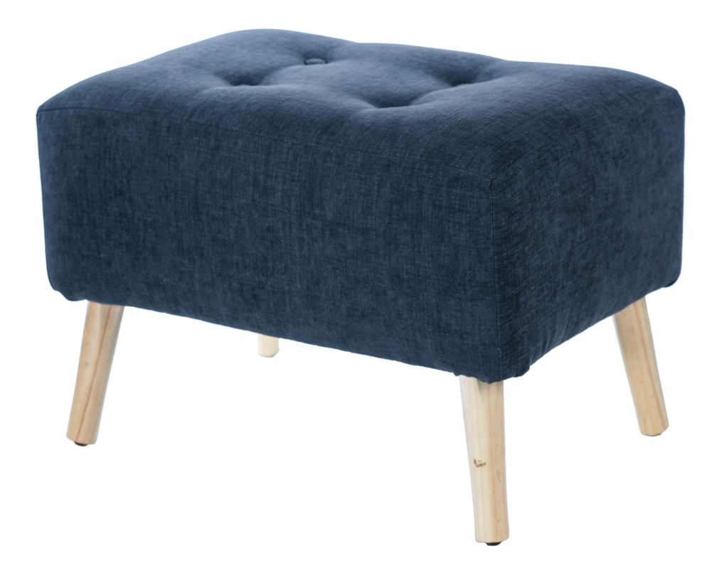 Pouf Petrum Gris Oscuro Altea 62x42x42 cm Máxima Design-1