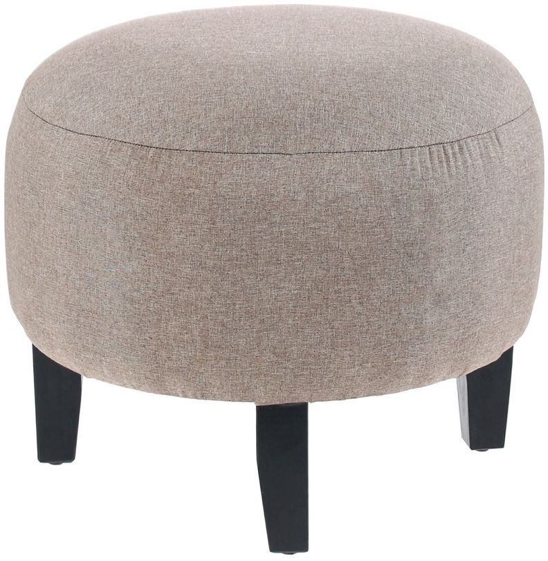 Pouf Jack Beige 48x48x40 cm de Máxima Design -1