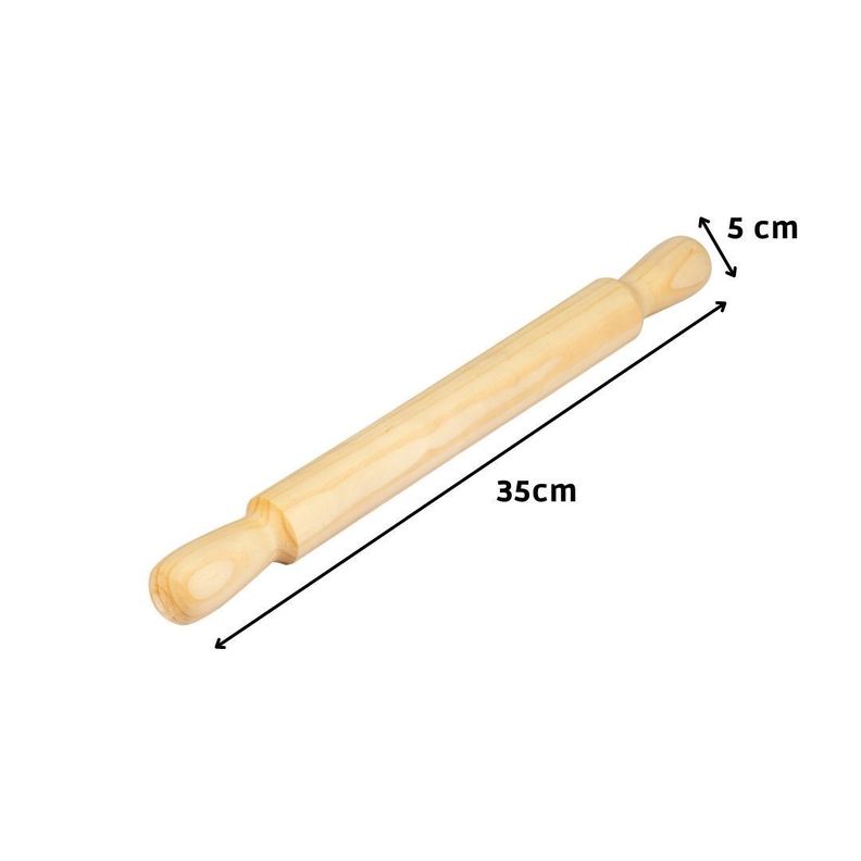 Uslero Infantil de Madera para Amasar 35x5x5 cm Máxima Design-1