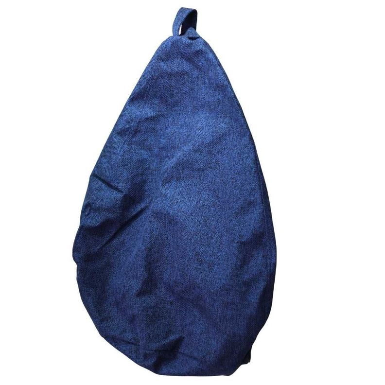 Funda Pouf Pera Azul Omega 100x120x120-1