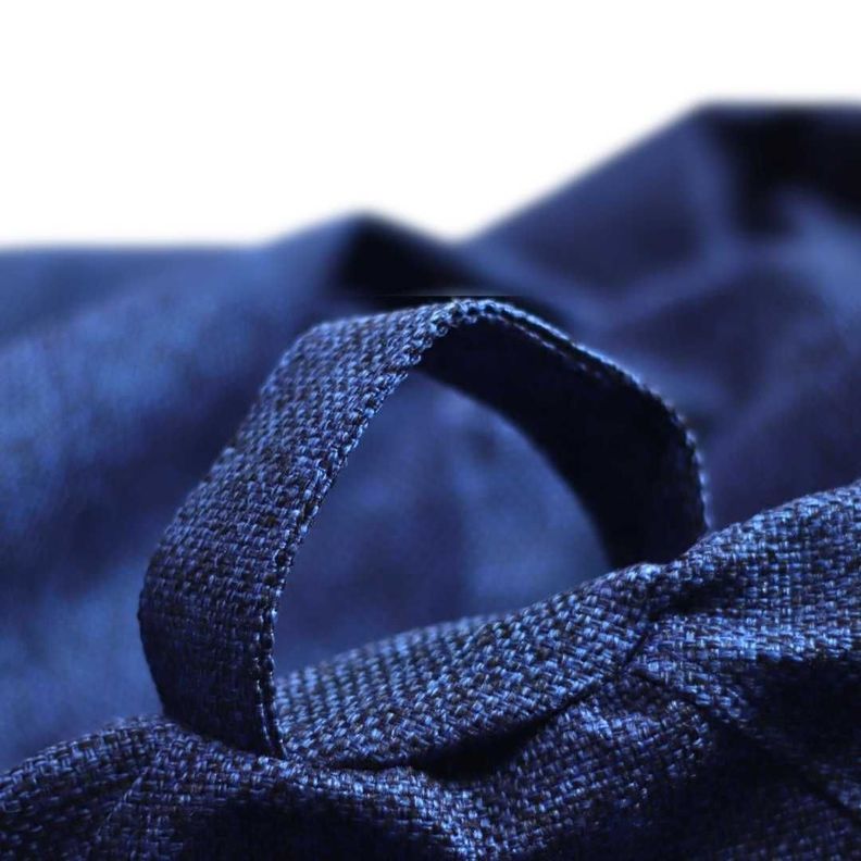 Funda Pouf Pera Azul Omega 100x120x120-2