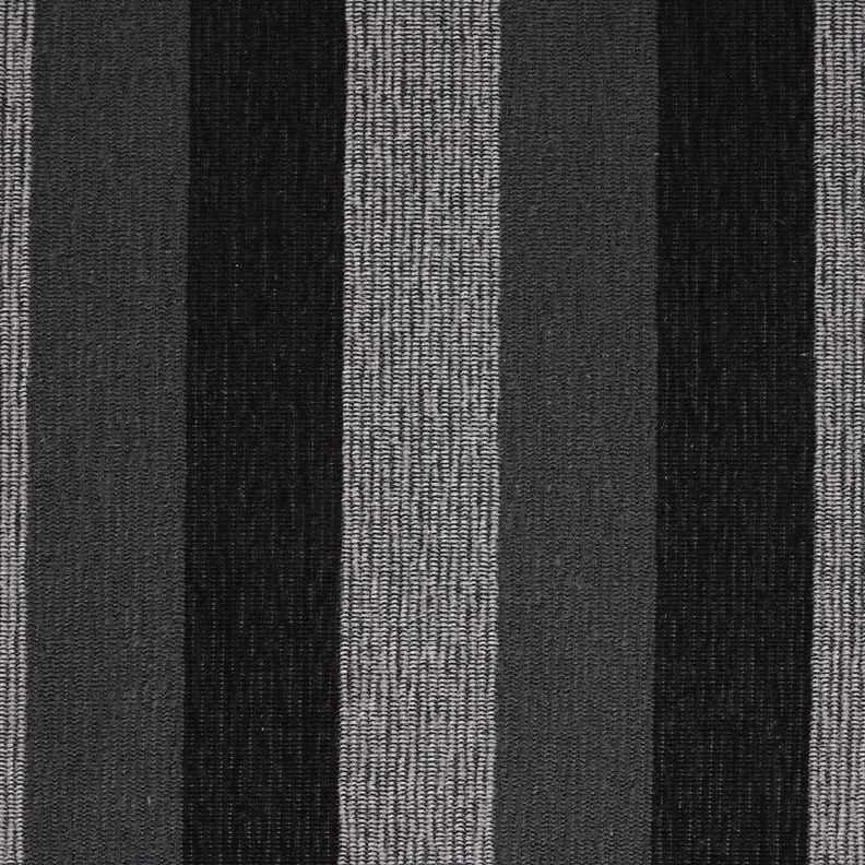 Banqueta Style Rayas Gris Negro 100x40x40 Cm-4