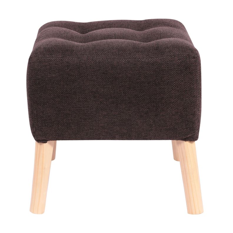 Pouf Alemania Café Moro Omega 42x42x43 cm Máxima Design-0