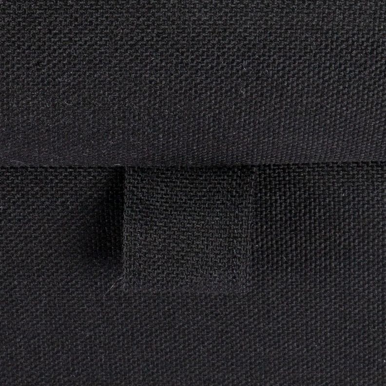 Banqueta con Baúl Leyzy Negro Delta 40X55X105 cm Máxima Design-5