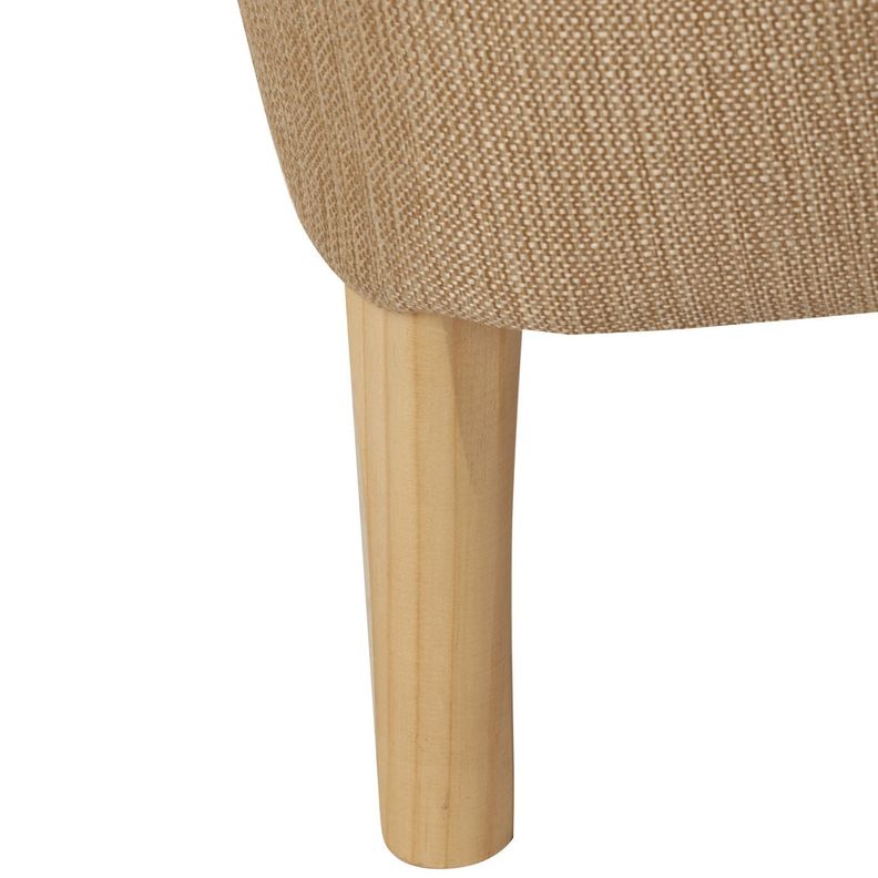 Pouf Máxima Beige Omega 55x45x45 cm Máxima Design-4