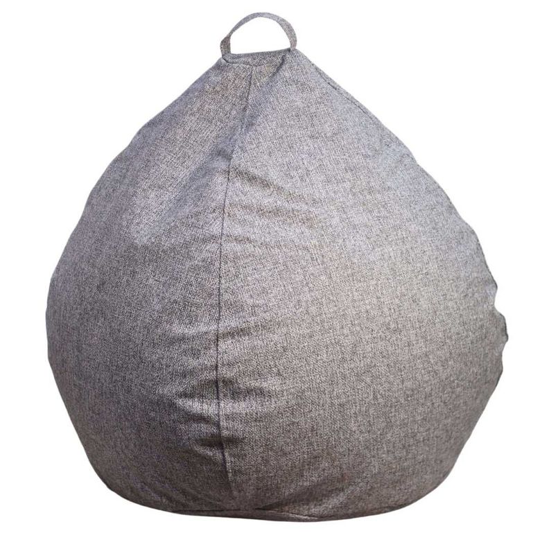 Pouf Pera Infantil Gris omega 60x50x50 Máxima -0