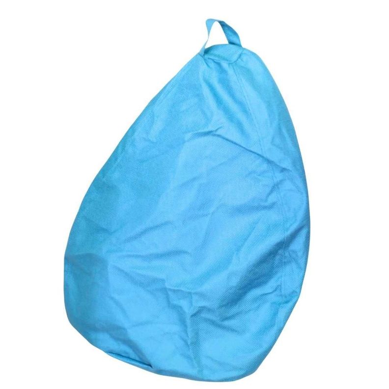 Funda Pouf Pera Turquesa Omega 100x120x120-2