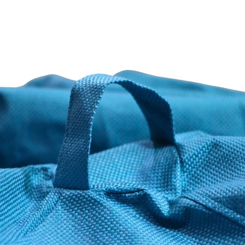 Funda Pouf Pera Turquesa Omega 100x120x120-3