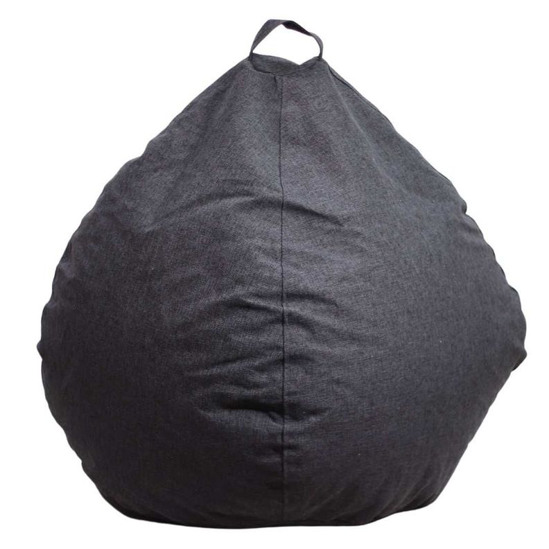 Pouf Pera Grafito Omega 100x80x80 Máxima Design-0