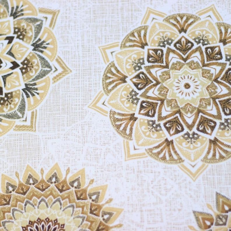 Banqueta Baúl Incy Estampado Mándala Estrella -5