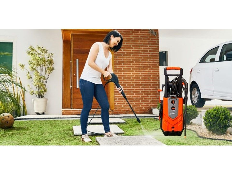 Hidrolavadora Semi Industrial 2800w Toyaki Licencia Japonesa-3
