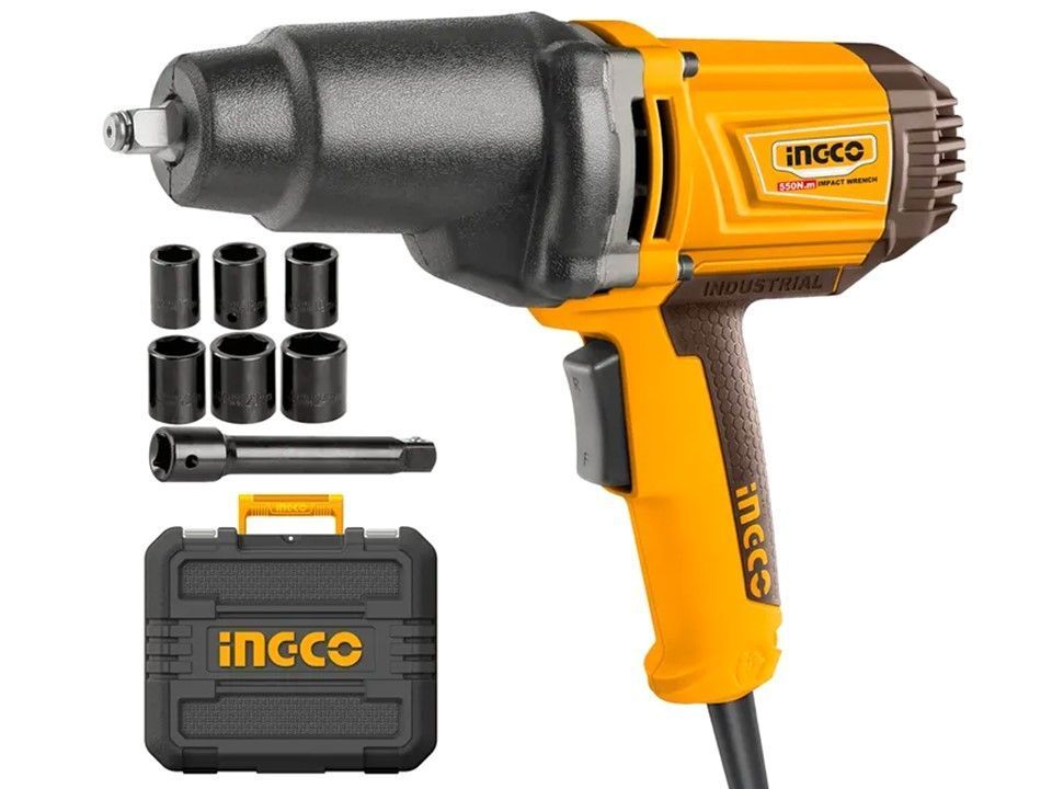 Llave De Impacto Eléctrica 550nm Ingco 1/2 1050w -0
