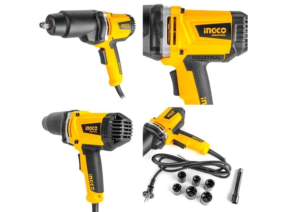 Llave De Impacto Eléctrica 550nm Ingco 1/2 1050w -1
