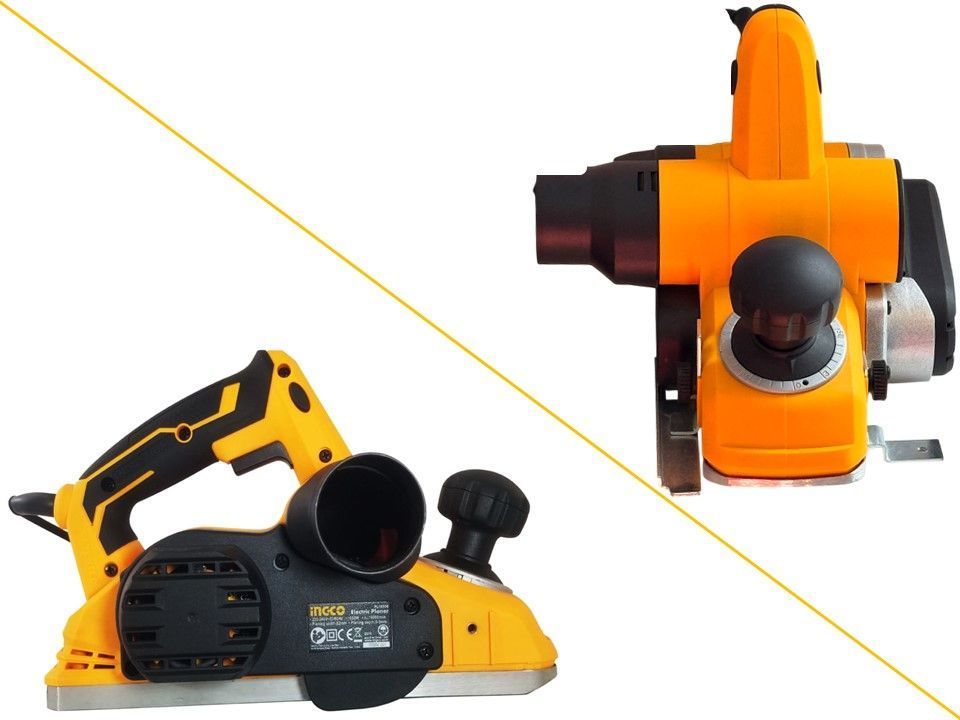 Cepilladora De Mano 1050w 82mm Ingco Ind.-2