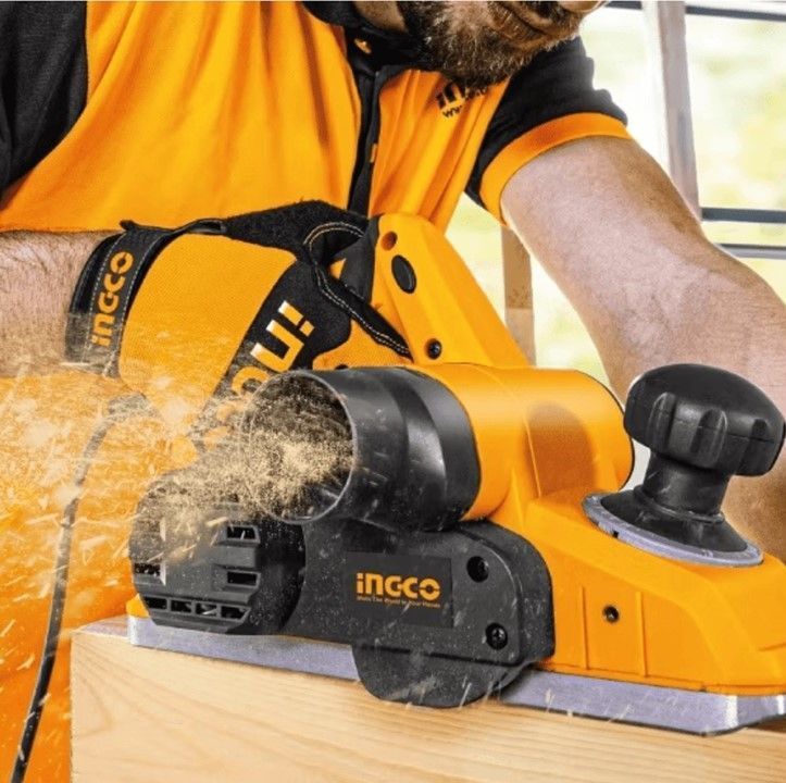 Cepilladora De Mano 1050w 82mm Ingco Ind.-3