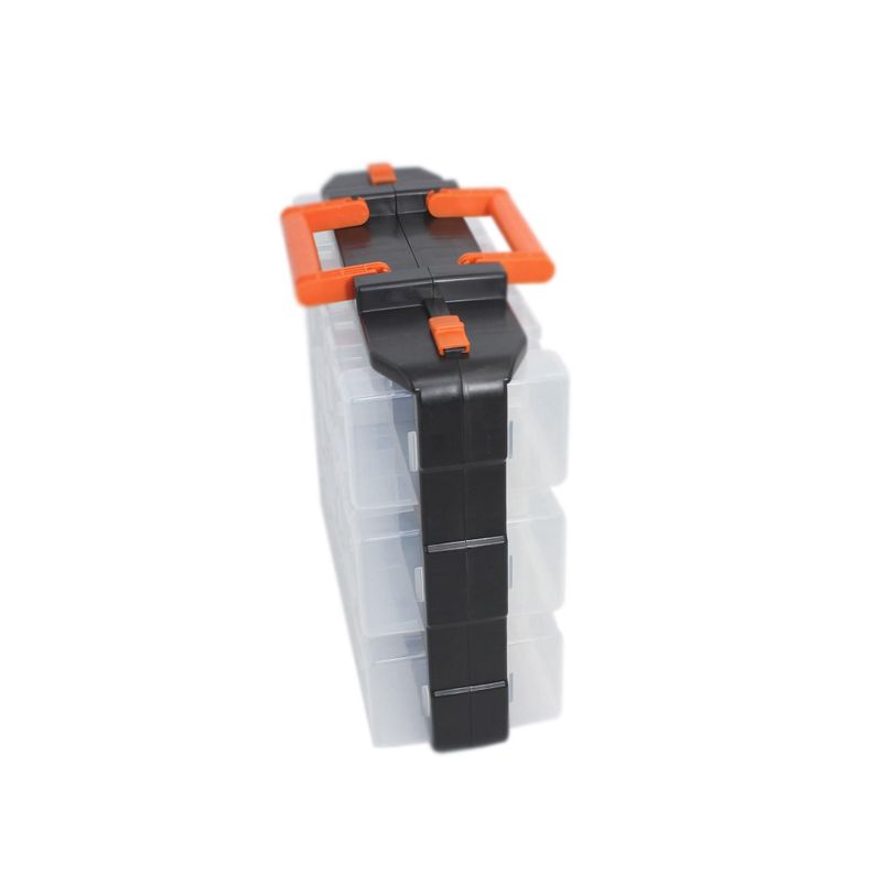 Organizador Plastico Doble Tipo Maleta Tactix 320602-3