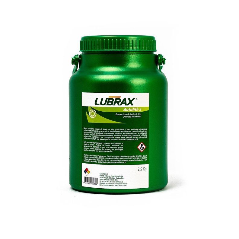 Grasa Lubricante Lubrax Autolith 2 2,5 Kg-1