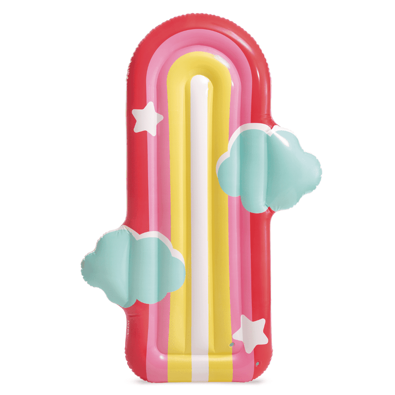 Flotador Inflable Mat Intex Nubes y Estrellas 175x117x20 Cm Rainbow Cloud-0
