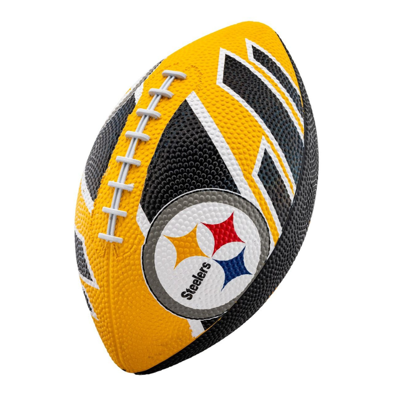 Balón Fútbol Americano Franklin Sports NFL Team Steelers 22 cm-0