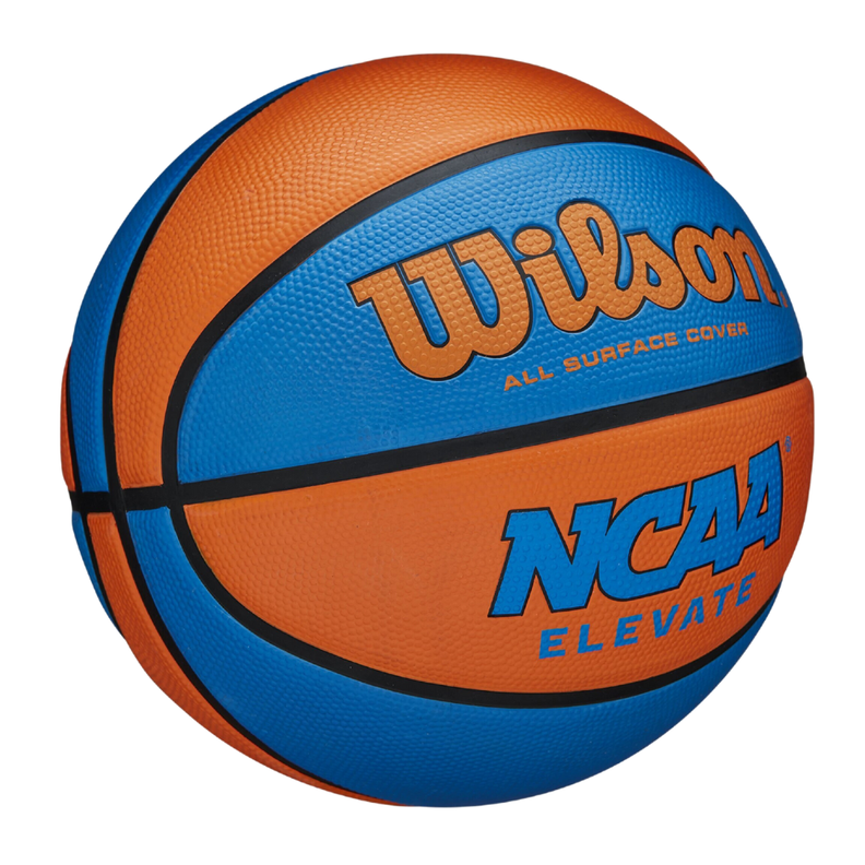 Balón Basketball Wilson NCAA Elevate Tamaño 5 Royal Orange-1