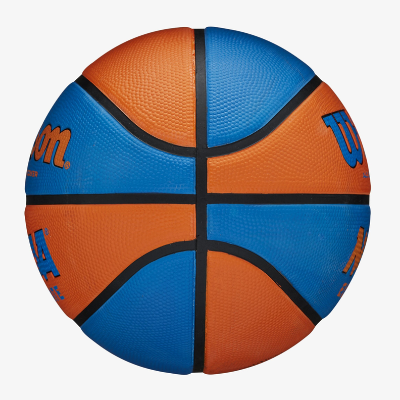 Balón Basketball Wilson NCAA Elevate Tamaño 5 Royal Orange-5